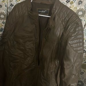 Black Rivet leather coats